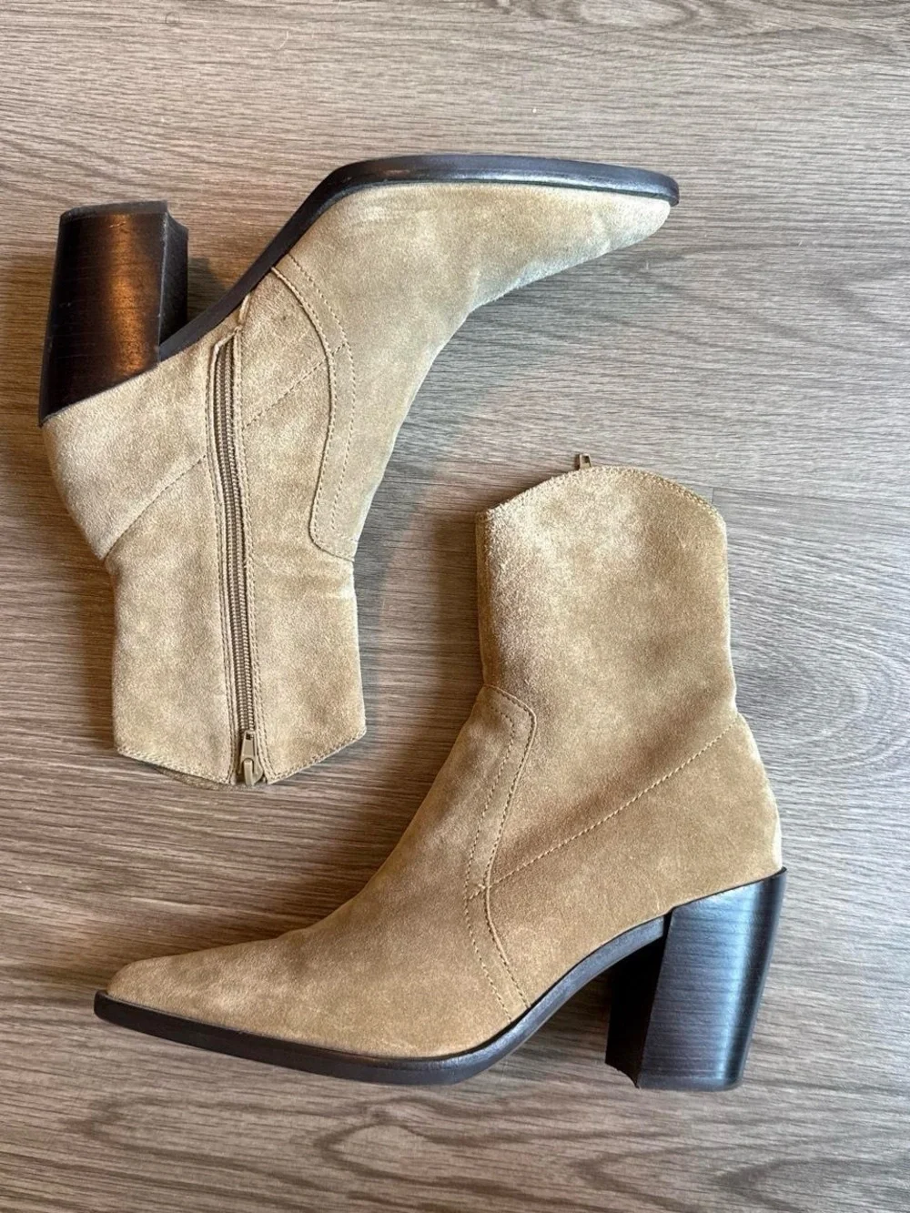 Jeffrey Campbell Jolena Pointed-Toe Ankle Boots